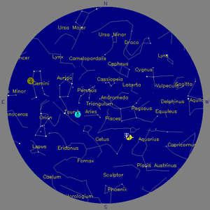Sky Chart - click to enlarge