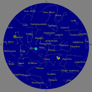 Sky Chart - click to enlarge