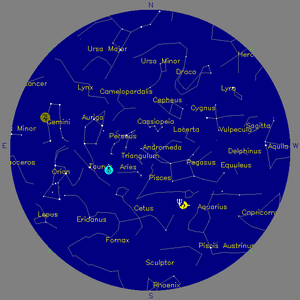 Sky Chart - click to enlarge