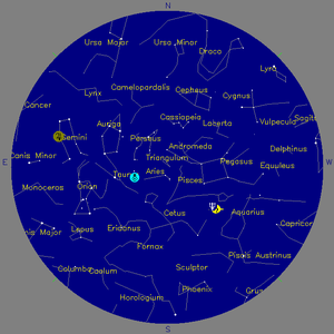 Sky Chart - click to enlarge