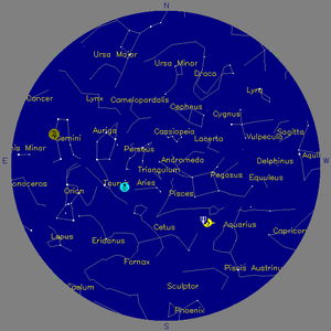 Sky Chart - click to enlarge