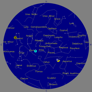 Sky Chart - click to enlarge