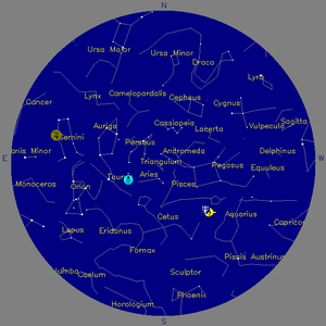 Sky Chart - click to enlarge