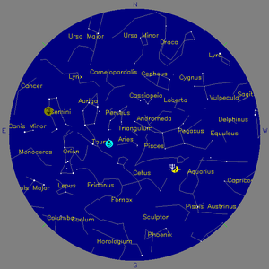 Sky Chart - click to enlarge