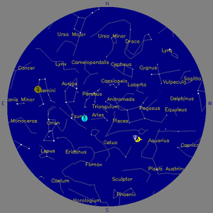 Sky Chart - click to enlarge