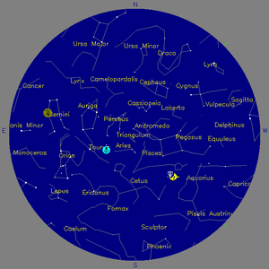 Sky Chart - click to enlarge