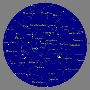 Sky Chart - click to enlarge