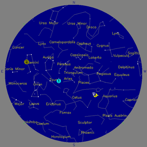 Sky Chart - click to enlarge
