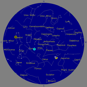 Sky Chart - click to enlarge