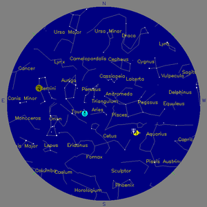 Sky Chart - click to enlarge