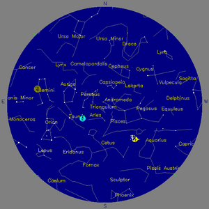 Sky Chart - click to enlarge