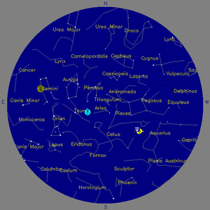 Sky Chart - click to enlarge