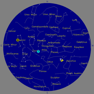 Sky Chart - click to enlarge