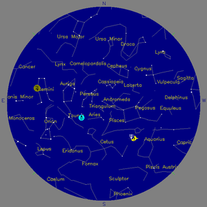 Sky Chart - click to enlarge