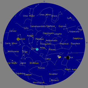 Sky Chart - click to enlarge