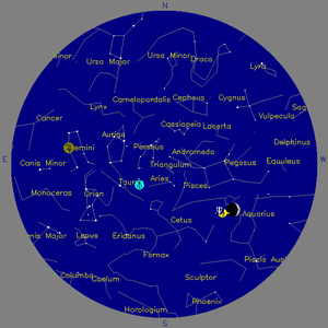Sky Chart - click to enlarge
