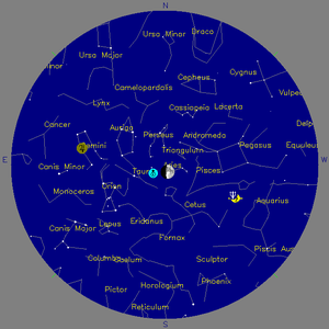 Sky Chart - click to enlarge