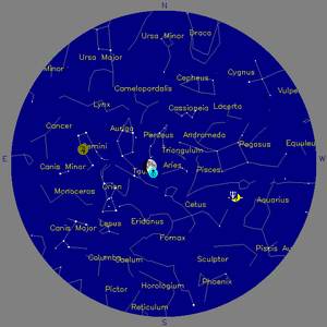 Sky Chart - click to enlarge