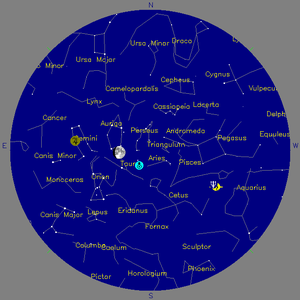 Sky Chart - click to enlarge