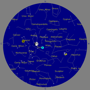 Sky Chart - click to enlarge