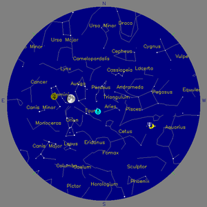 Sky Chart - click to enlarge