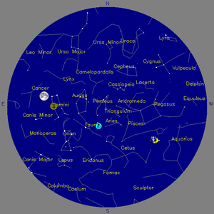 Sky Chart - click to enlarge