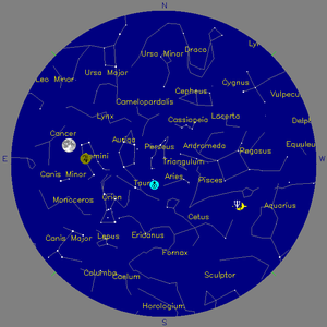 Sky Chart - click to enlarge