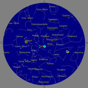 Sky Chart - click to enlarge