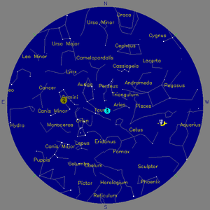 Sky Chart - click to enlarge