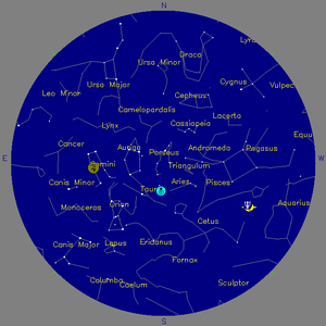 Sky Chart - click to enlarge