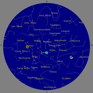 Sky Chart - click to enlarge