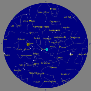 Sky Chart - click to enlarge