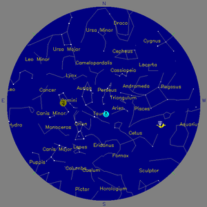 Sky Chart - click to enlarge