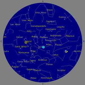 Sky Chart - click to enlarge