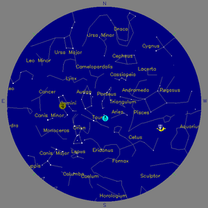 Sky Chart - click to enlarge