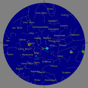 Sky Chart - click to enlarge