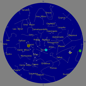 Sky Chart - click to enlarge