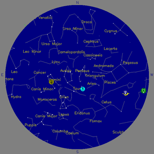 Sky Chart - click to enlarge