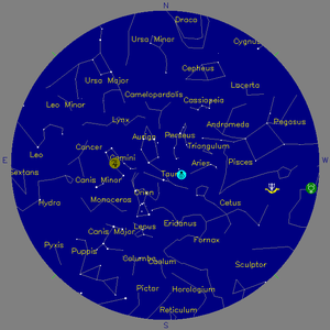 Sky Chart - click to enlarge