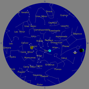 Sky Chart - click to enlarge