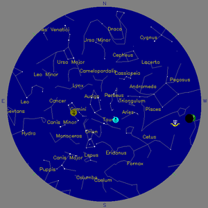 Sky Chart - click to enlarge