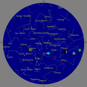 Sky Chart - click to enlarge