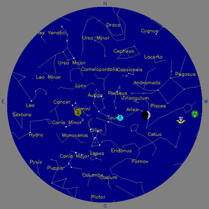 Sky Chart - click to enlarge