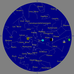 Sky Chart - click to enlarge