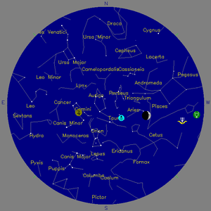 Sky Chart - click to enlarge