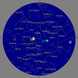 Sky Chart - click to enlarge