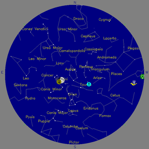 Sky Chart - click to enlarge