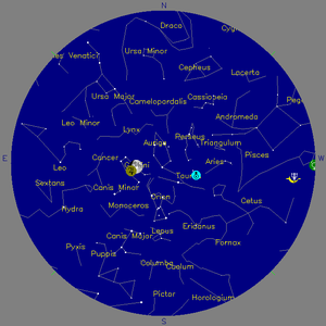 Sky Chart - click to enlarge