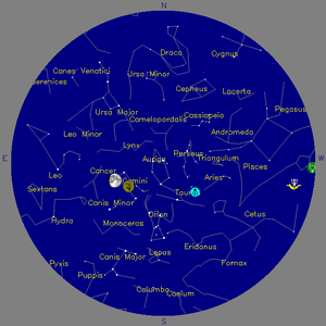 Sky Chart - click to enlarge