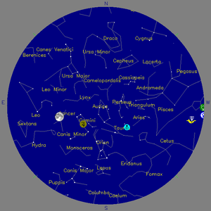 Sky Chart - click to enlarge